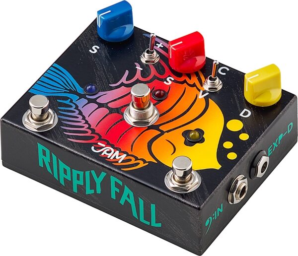 Jam Ripply Fall Bass Chorus Vibrato Phaser - Modulation/chorus/flanger/phaser en tremolo effectpedaal - Variation 2