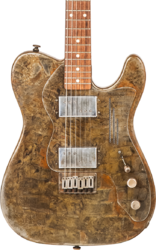 Semi hollow elektriche gitaar James trussart Deluxe Steelguard Caster #17148 - Rust o matic