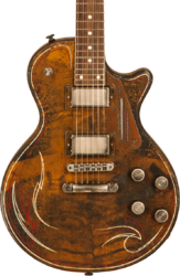 Enkel gesneden elektrische gitaar James trussart SteelDeville #21171 - Rust o matic pinstriped