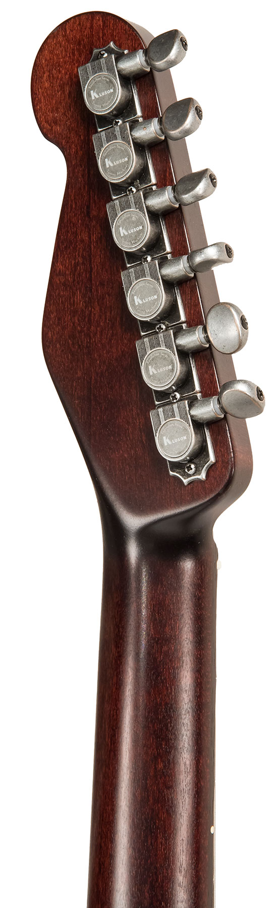 James Trussart Steelcaster Deluxe Perf. Back 2s Pf #20033 - Rust O Matic Cream Racing Stripes - Televorm elektrische gitaar - Variation 5