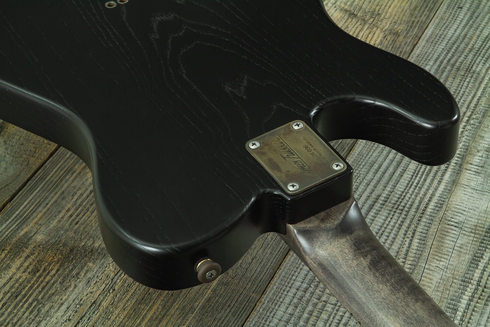 James Trussart Steeltopcaster Sh Ht Mn #26036 - Rust & Black Paisley Engraved - Televorm elektrische gitaar - Variation 11