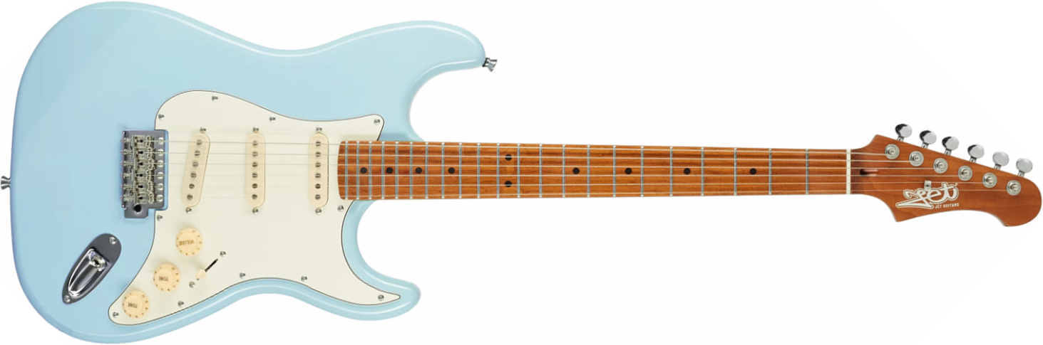 Jet Guitars Js300 Bl 3s Trem Mn - Sonic Blue - Elektrische gitaar in Str-vorm - Main picture