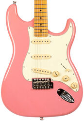 Elektrische gitaar in strat vorm Jet guitars JS-300 BGD - Burgundy pink