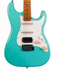 Elektrische gitaar in strat vorm Jet guitars JS-400 SG - sea foam green