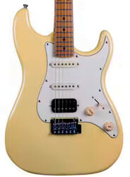 Elektrische gitaar in strat vorm Jet guitars JS-400 VYW - vintage yellow