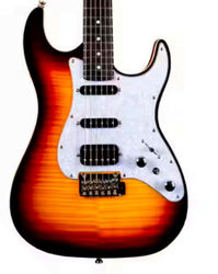Elektrische gitaar in strat vorm Jet guitars JS-600 BS - sunburst