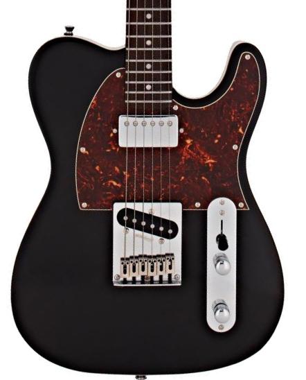 Televorm elektrische gitaar Jet guitars JT-350 BK R - black