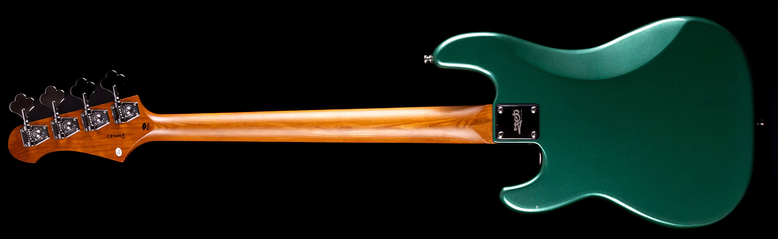 Jet Guitars Jpb300 Sg Rw - Green - Solid body elektrische bas - Variation 1