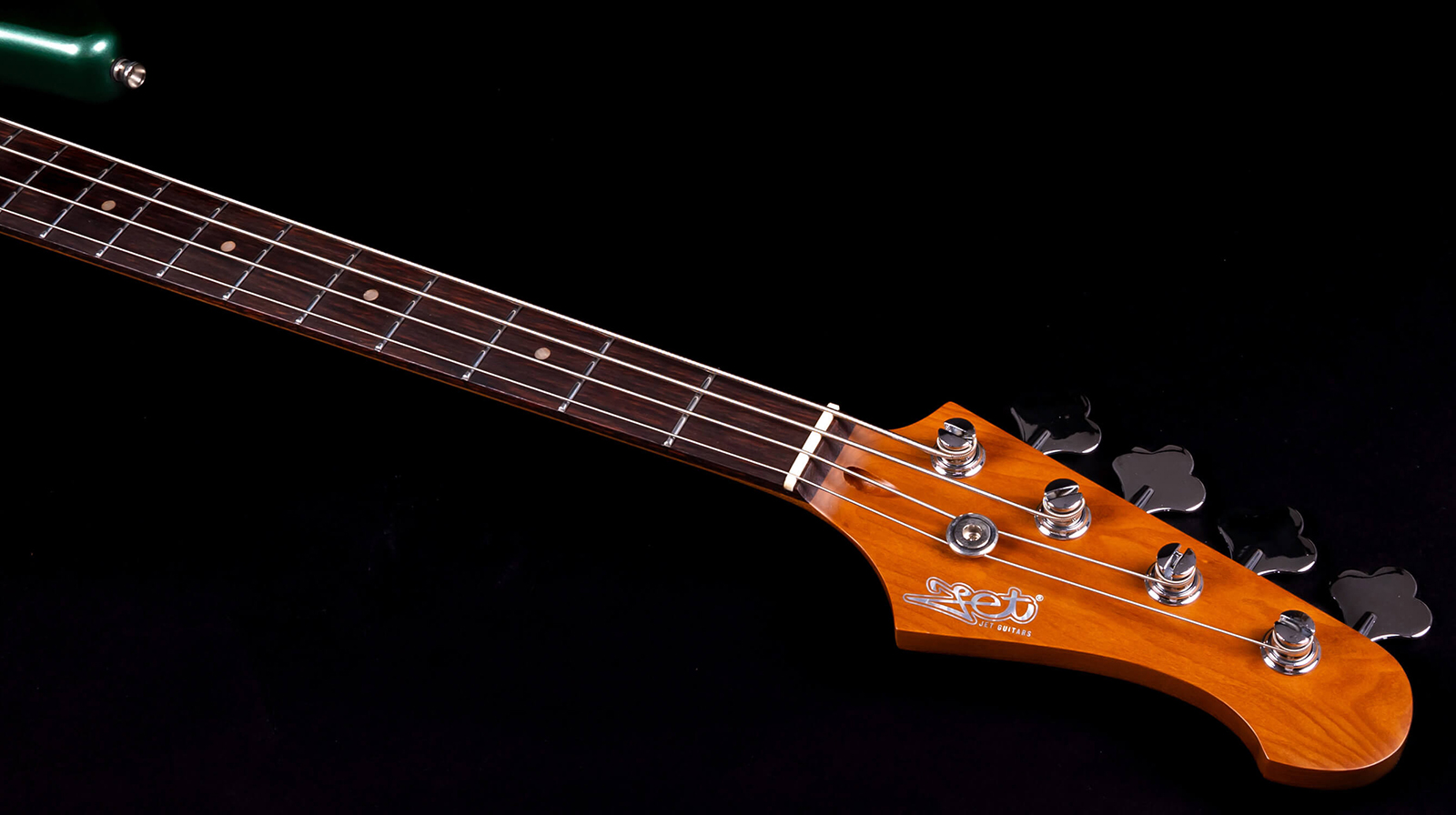Jet Guitars Jpb300 Sg Rw - Green - Solid body elektrische bas - Variation 3