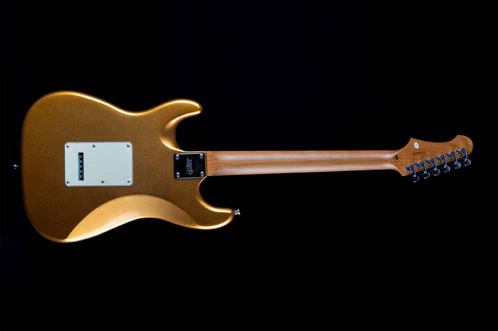 Jet Guitars Js300 Gd 3s Trem Mn - Gold - Elektrische gitaar in Str-vorm - Variation 1