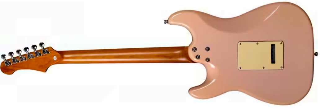 Jet Guitars Js400 Pk R Hss Trem Rw - Shell Pink - Elektrische gitaar in Strat vorm - Variation 1