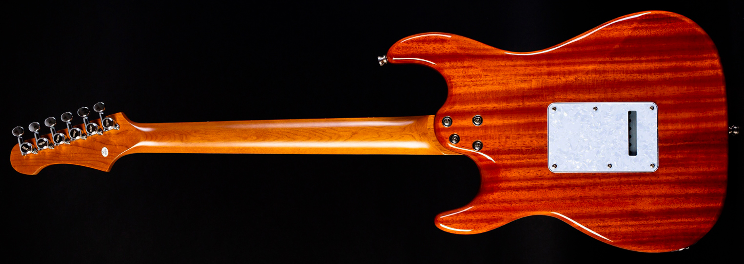 Jet Guitars Js600 Bs Trem Hss Eb - Sunburst - Elektrische gitaar in Strat vorm - Variation 1