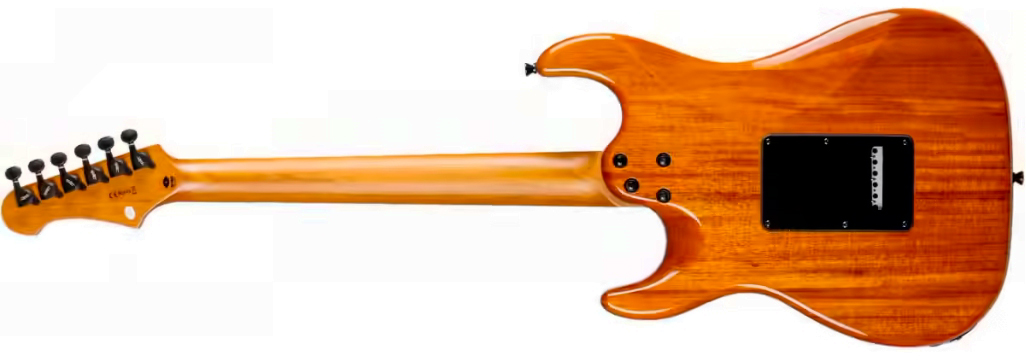 Jet Guitars Js600 Tpp Trem Hss Mn - Transparent Purple - Elektrische gitaar in Strat vorm - Variation 1