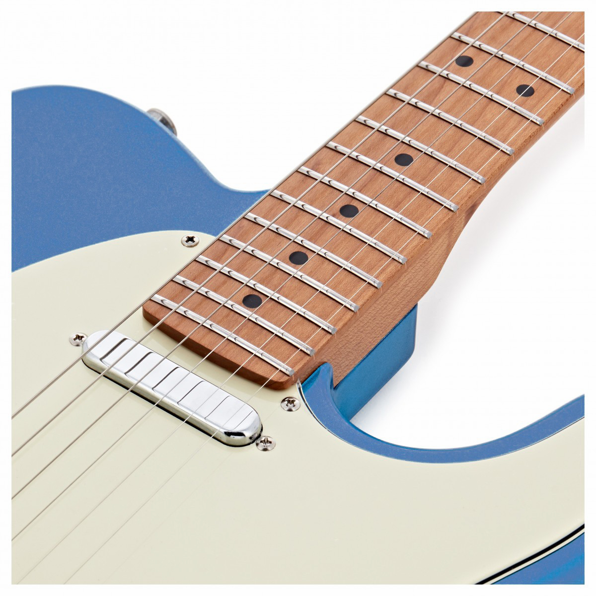 Jet Guitars Jt300 Lpb 2s Ht Mn - Lake Placid Blue - Televorm elektrische gitaar - Variation 3