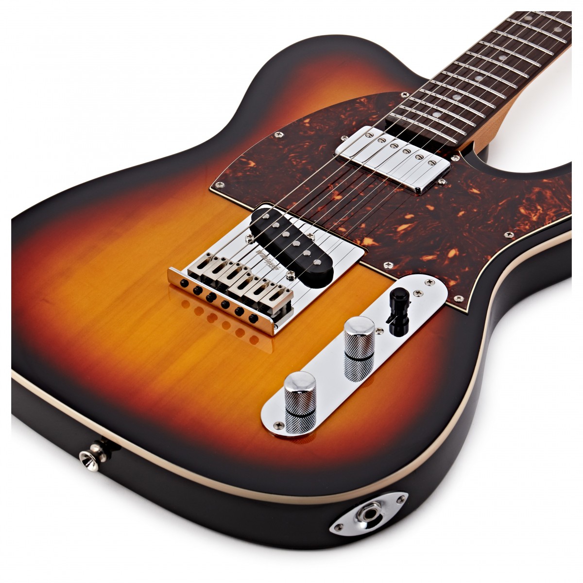 Jet Guitars Jt350 Sb R Hs Ht Rw - Sunburst - Televorm elektrische gitaar - Variation 3