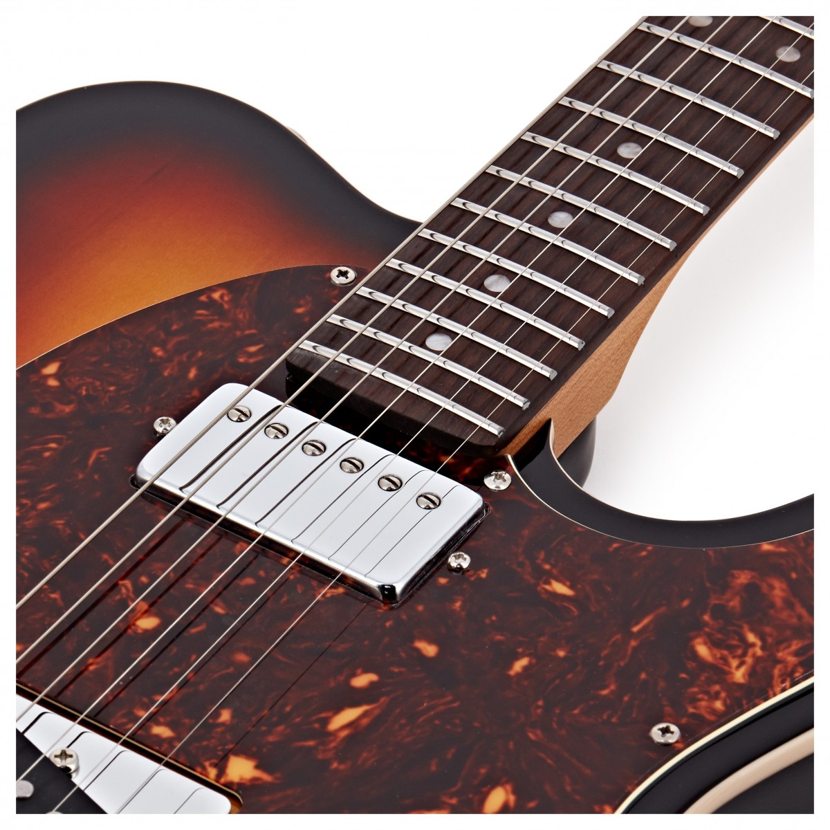 Jet Guitars Jt350 Sb R Hs Ht Rw - Sunburst - Televorm elektrische gitaar - Variation 4
