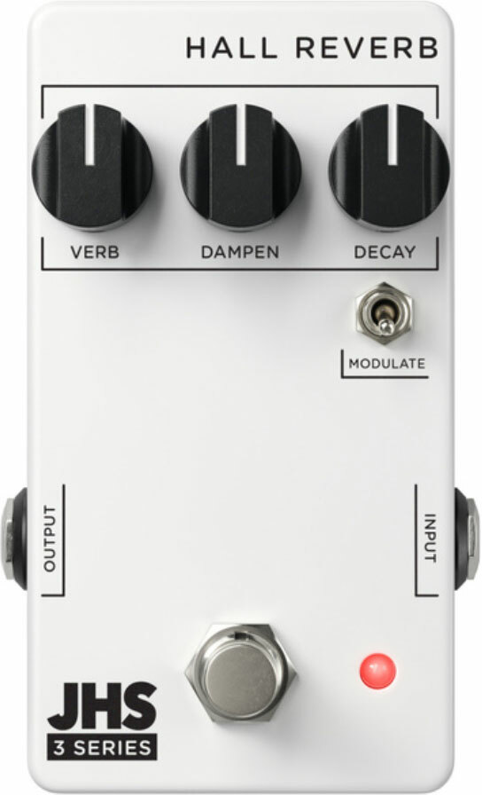 Jhs Hall Reverb 3 Series - Reverb/delay/echo effect pedaal - Main picture
