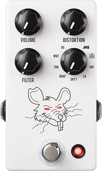 Jhs Packrat White - Overdrive/Distortion/fuzz effectpedaal - Main picture