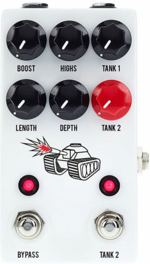 Jhs Spring Tank Reverb - Reverb/delay/echo effect pedaal - Main picture