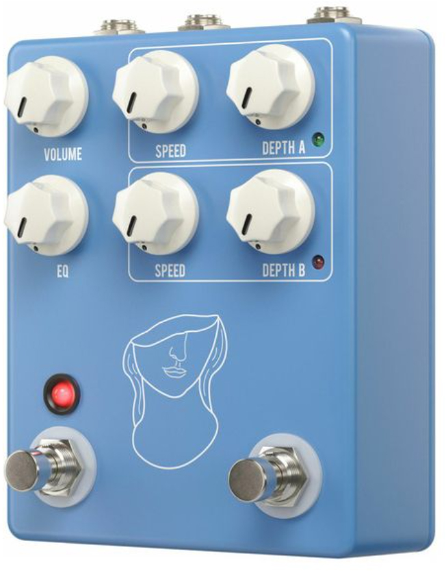 Jhs Madison Cunningham Artificial Blonde Vibrato Signature - Modulation/chorus/flanger/phaser en tremolo effect pedaal - Variation 1
