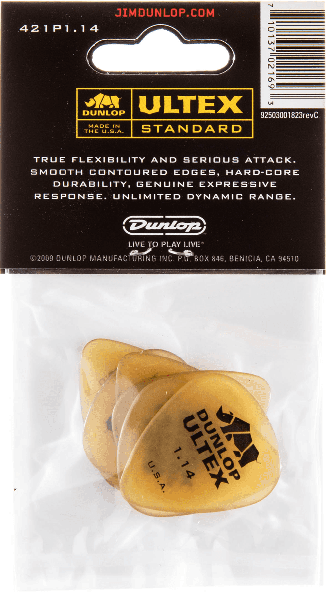 Jim Dunlop 421p114 Ultex - Plectrum - Variation 1