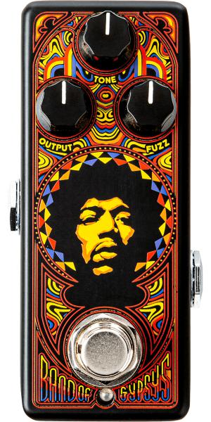 Overdrive/distortion/fuzz effectpedaal Jim dunlop Authentic Hendrix ’69 Psych Series Band Of Gypsys Fuzz JHW4