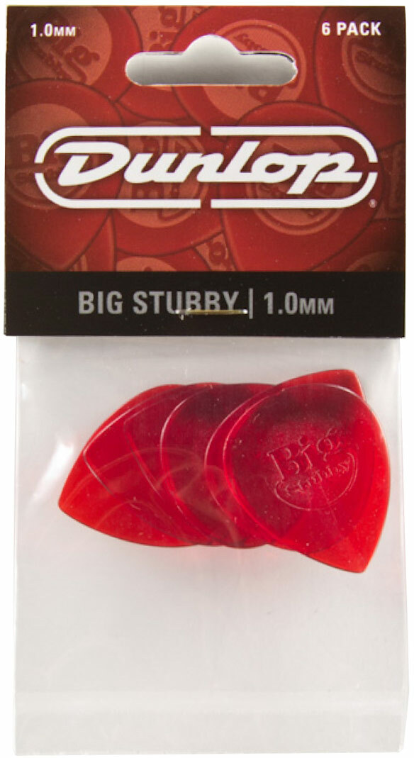 Jim Dunlop 475p1 Big Stubby Players Pack 1mm 6-set - Plectrum - Main picture