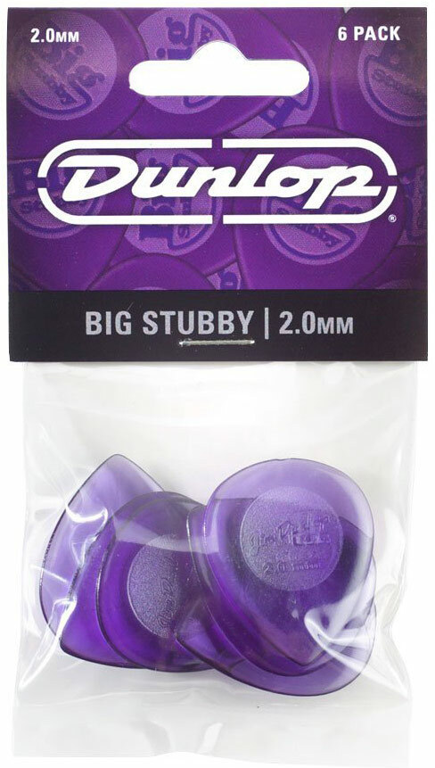 Jim Dunlop 475p2 Big Stubby Players Pack 2mm 6-set - Plectrum - Main picture