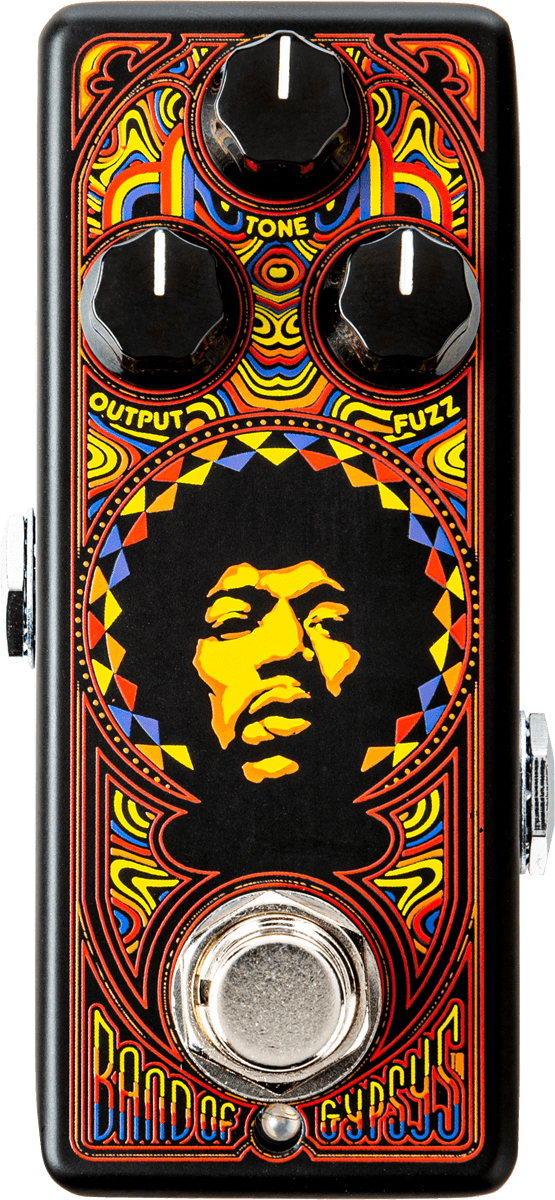 Jim Dunlop Authentic Hendrix '69 Psych Series Band Of Gypsys Fuzz Jhw4 - Overdrive/Distortion/fuzz effectpedaal - Main picture