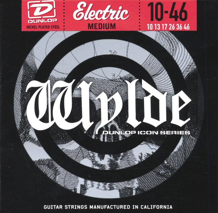 Jim Dunlop Jeu De 6 Cordes Electric Zakk Wylde Icon Electric 10-46 - Elektrische gitaarsnaren - Main picture