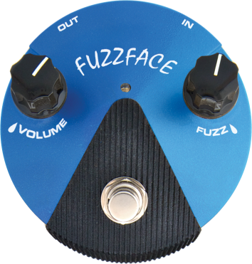 Jim Dunlop Ffm1 Mini Fuzz Face Blue - Overdrive/Distortion/fuzz effectpedaal - Main picture
