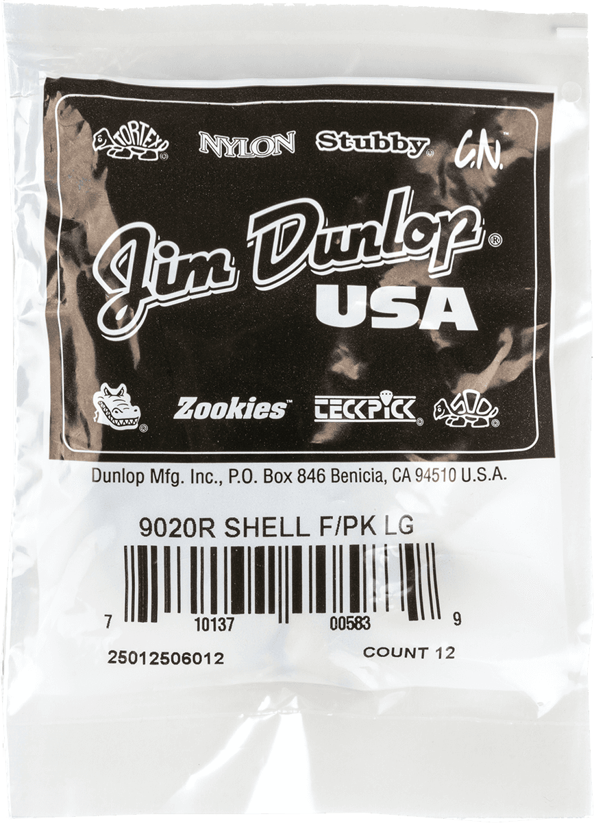 Jim Dunlop Fingerpick Plastic 9020 Doigt Large Shell (sachet De 12) - Plectrum - Main picture