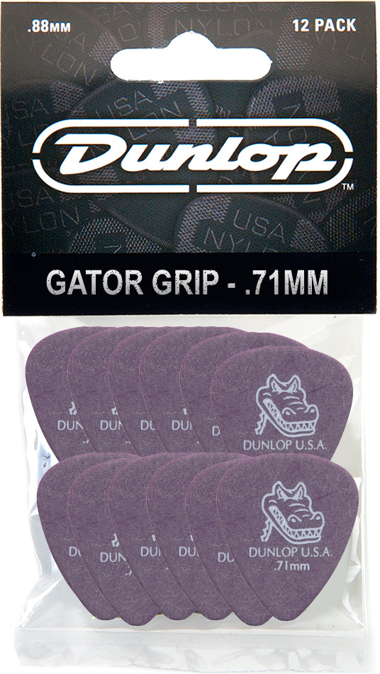 Jim Dunlop Gator Grip 417 12-set - .71mm - Plectrum - Main picture