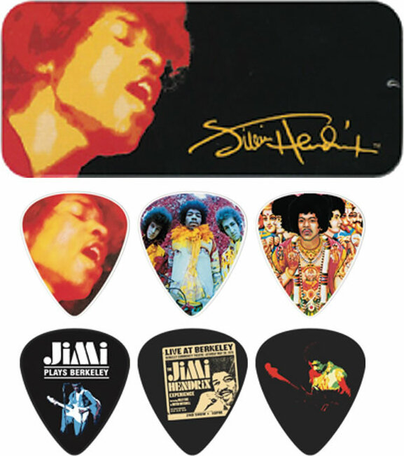 Jim Dunlop Jh-pt03h Lot De 12 Jimi Hendrix Electric Ladyland - Plectrum - Main picture