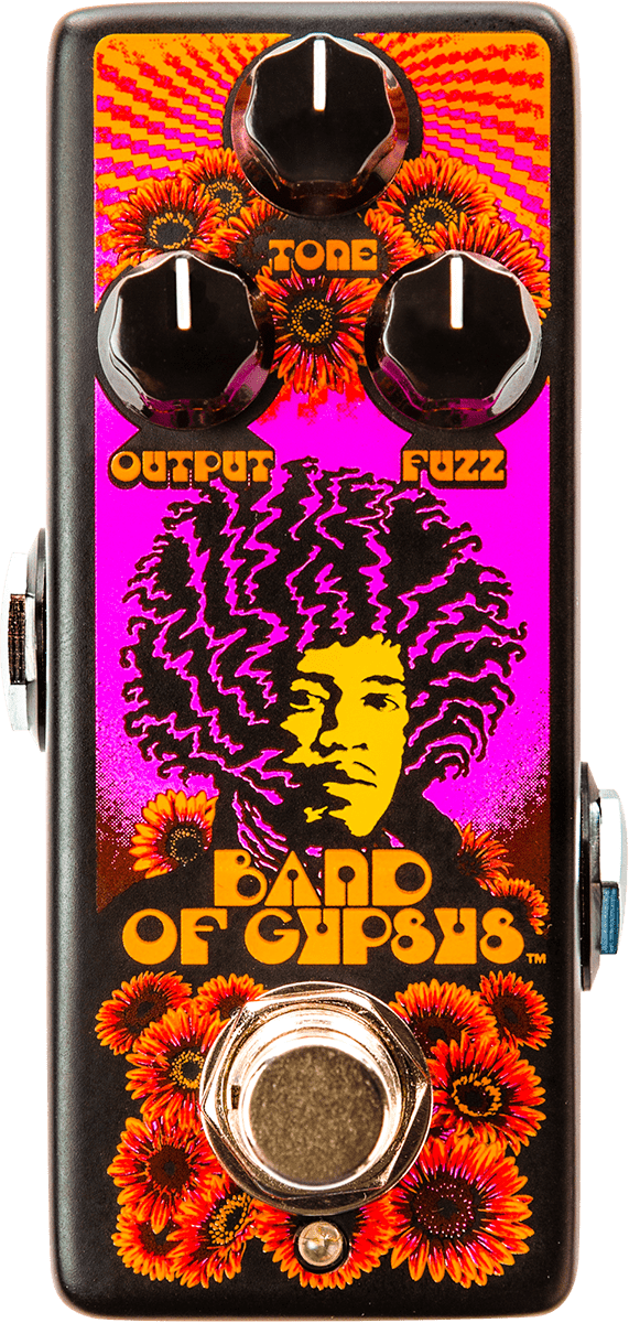 Jim Dunlop Jimi Hendrix Band Of Gypsys Fuzz Jhms4 - Overdrive/Distortion/fuzz effectpedaal - Main picture