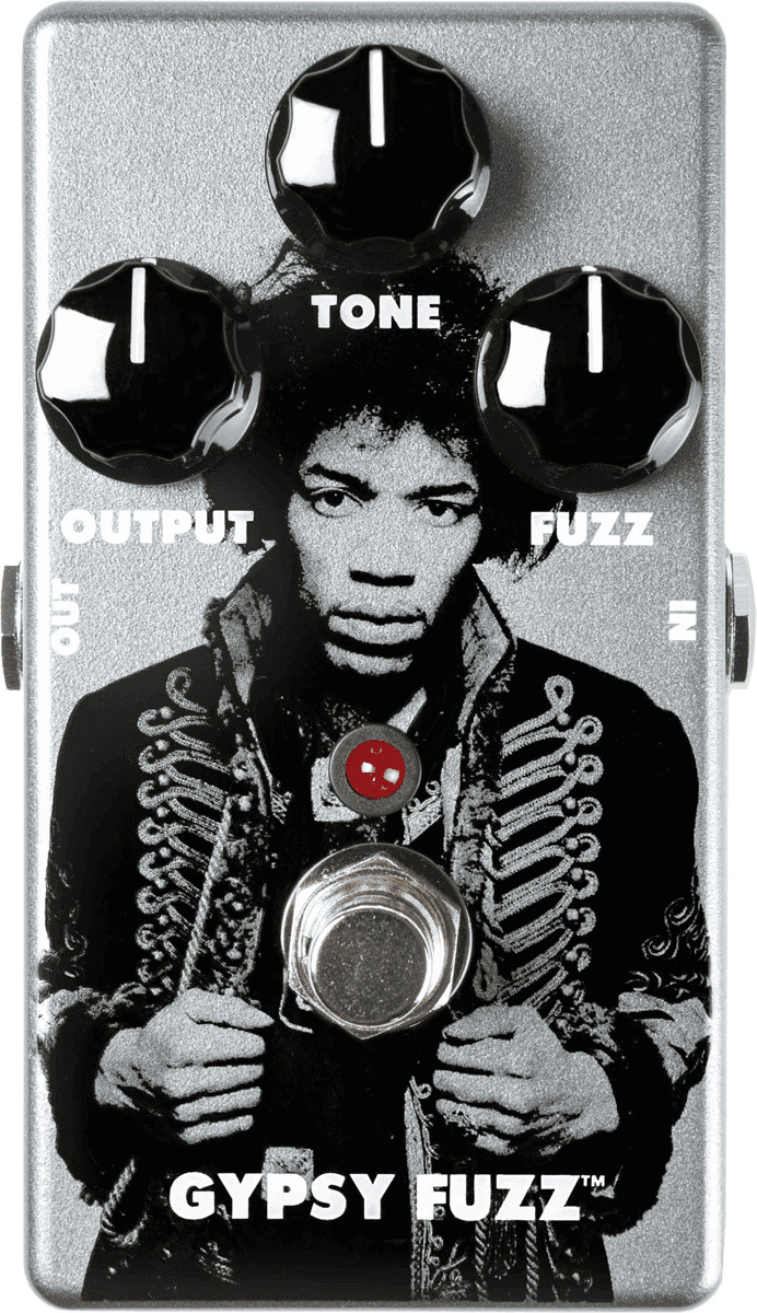 Jim Dunlop Jimi Hendrix Gypsy Fuzz Jhm8 - Overdrive/Distortion/fuzz effectpedaal - Main picture