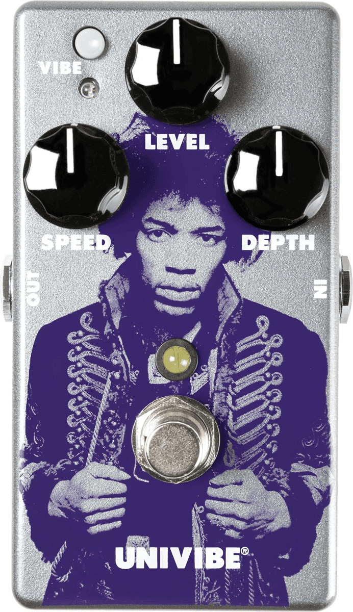 Jim Dunlop Jimi Hendrix Univibe Chorus Vibrato Jhm7 - Modulation/chorus/flanger/phaser en tremolo effect pedaal - Main picture