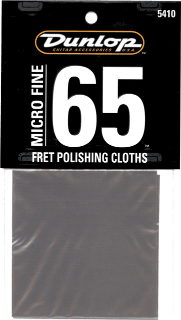 Jim Dunlop Lot De 2 5410 Micro Fine 65 Fret Polishing Cloths - Reinigingshanddoek - Main picture