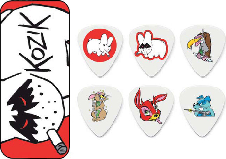 Jim Dunlop Lotd De 6 Frank Kozik Serie 1 - Plectrum - Main picture