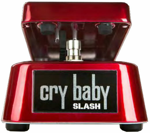 Jim Dunlop Slash Cry Baby Classic Wah Sc95r Ltd Signature Ruby Red Metallic - Wah/filter effectpedaal - Main picture