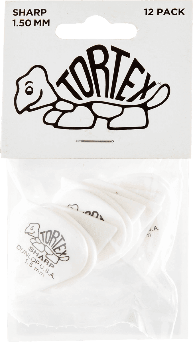 Jim Dunlop Tortex Sharp - Pack De 12 - Plectrum - Main picture