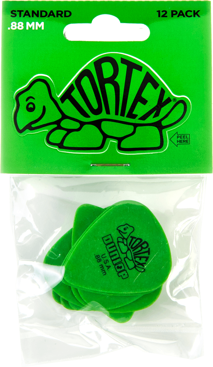 Jim Dunlop Tortex Standard 0.88mm Set (x12) - Plectrum - Main picture