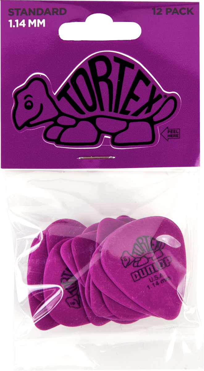 Jim Dunlop Tortex Standard 1.14mm Set (x12) - Plectrum - Main picture