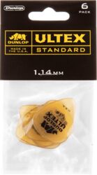 Plectrum Jim dunlop 421P114 Ultex Pack de 6 - 1.14mm