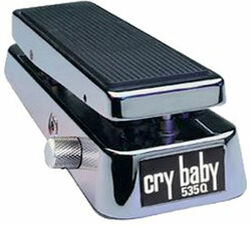Wah/filter effectpedaal Jim dunlop Cry Baby 535Q-C Chrome