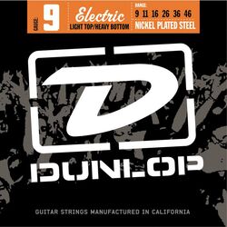 Elektrische gitaarsnaren Jim dunlop Electric Nickel Plated Steel 09-46 - Snarenset