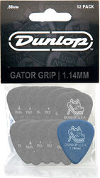 Plectrum Jim dunlop Gator Grip 417 1.14mm Set (x12)