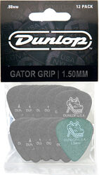 Plectrum Jim dunlop Gator Grip 417 1.50mm Set (x12)