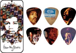 Plectrum Jim dunlop Jimi Hendrix JH-PT07M  Hear My Music