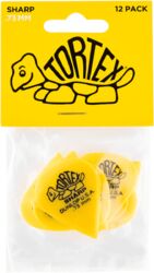 Plectrum Jim dunlop 412P73 Tortex Sharp Pack de 12 - 0,73mm